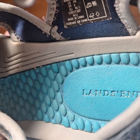 Lands' End Womens Sport Hiking Sandals Closed Toe Comfort Adjustable Size 8 B - Picture 4 of 10